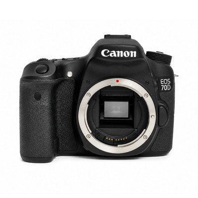 Canon EOS 70D DSLR-Kamera Gehäuse Schwarz mit eingebautem Blitz
