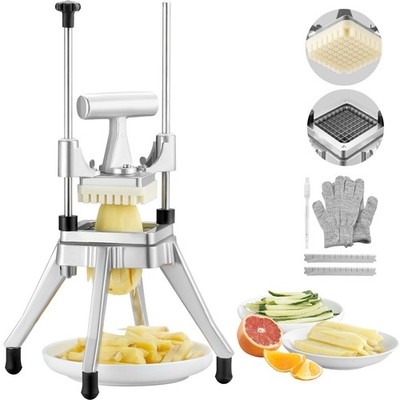Commercial Vegetable Fruit Chopper 3/8  Blade Heavy Duty Professional Food Dicer
