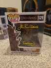 Funko Pop The Lord of the Rings  Treebeard 529 Signed By John Rhys-Davies JSA