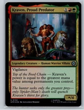 Magic: The Gathering - Spider-Man - Kraven, Proud Predator - Foil - Uncommon