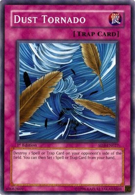 Dust Tornado SD3-EN027 Structure Deck: Blaze of Destruction Yu-Gi-Oh 1st Ed NM/M