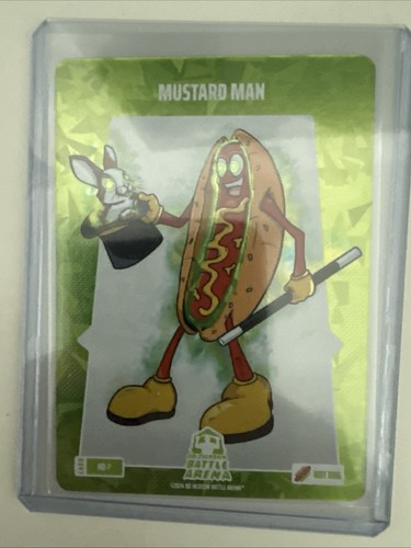 MUSTARD MAN 2025 BO JACKSON BATTLE ARENA #HD-7 UPDATE HOT DOG