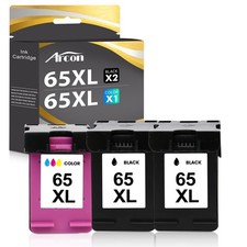 65 XL Ink Cartridge For HP 65XL ENVY 5010 5055 5058 Deskjet 2600 2652 3755 LOT