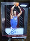 Shai Gilgeous-Alexander RC 2018 Panini Prizm #RS-SGA Rookie Auto Autograph