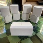 5 Bose Incl Center White Double Cube Speakers DoubleShot Acoustimass Lifestyle