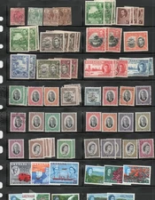 Stamps-British Colonies-Grenada-col. of 243 mint and used stamps