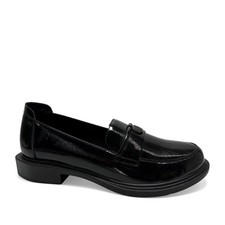 La Conte Women's Ladies Black Leather Loafers Casual Fashion LAC6594-26109BLK