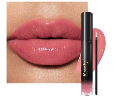 Kaely Longwear No-Budge Lipstick Highly Pigmented Liquid Lip Color #18 Nude