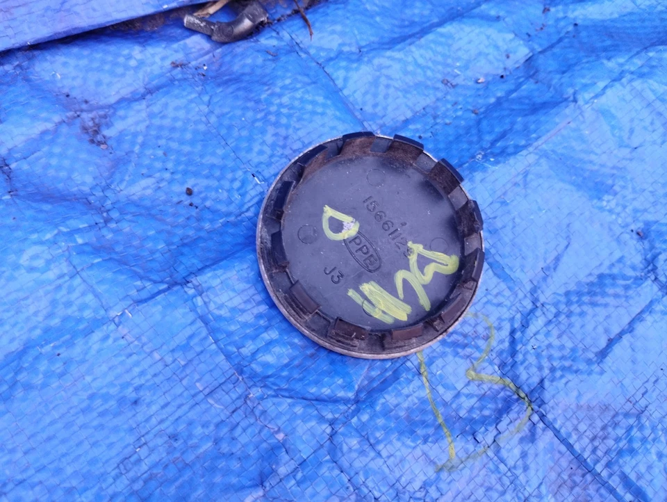 Tapa central de llantas de aleación Chevy S10 Blazer 1995-2003 15661129 2,5" #b Foto 3 de 4