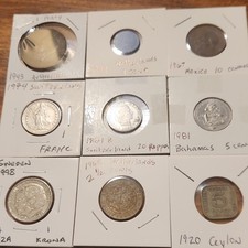 World Coin Collection Lot Australia Netherlands Switzerland Mexico 1884-1974