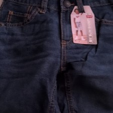 Levi's 511 Slim Short Blue Denim Jeans, Unisex Kids Size 511 Children Size 4