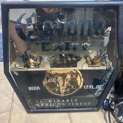 Corona Breweriana Mirror Collectible,signs,vintage Bar Decor/man cave Read. 