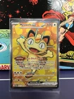 Pokemon TCG Perfect Order Meowth Ex Full Art Double Rare Holo 107/088