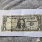 1957 US One Dollar Silver Certificate Rare with Unique Ink Error — photo 5