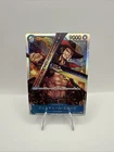 One Piece Card Game Dracule Mihawk Japanese OP01-070 SR Holographic