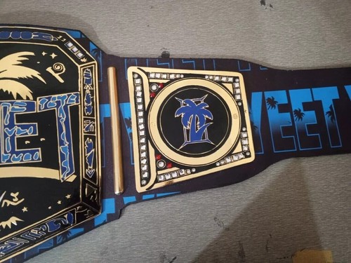 YEET Heavyweight Championship Wrestling Title Replica Adult Size Belt 2MM Brass - 第 3/5 張圖片