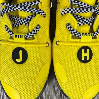 Adidas James Harden Taxi?sz12+2 6 packs=12 pair of no-show?big Logos ADIDAS HARDEN VOL. 6 BASKETBALL SHOES SIZE 12 TAXI YELLOW  main image 4