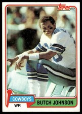 1981 Topps #229 Butch Johnson Dallas Cowboys