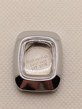 Gruen Watch Swiss Case w Crown 227-2204 22mm Stainless Steel New Old Stock NOS