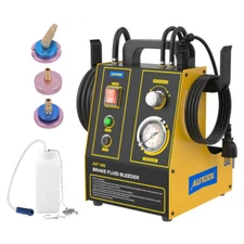 AUTOOL Car Brake Fluid Bleeder Vacuum Pump Pressure Brake Oil Exchanger Machine