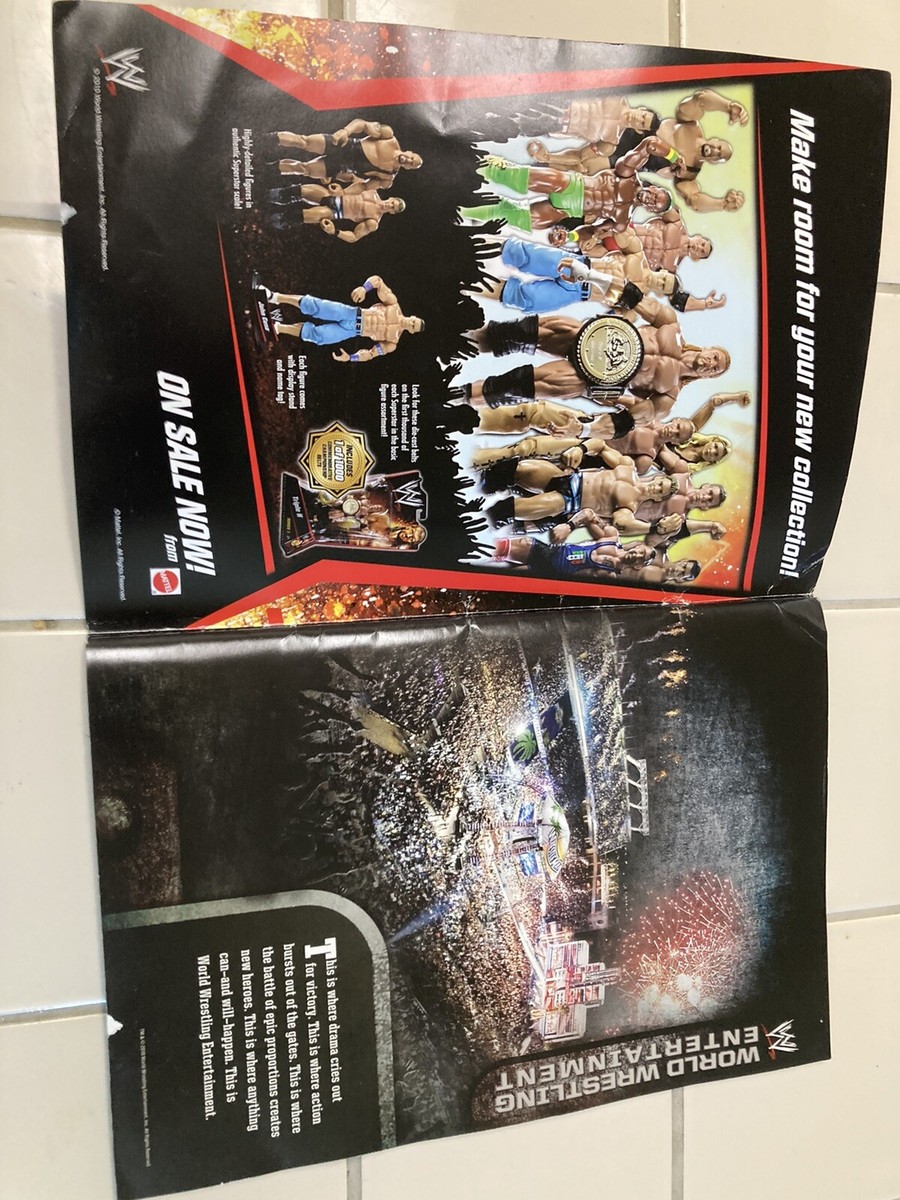 WWE Official Souvenir Program 2010 Cena The Undertaker Big Show