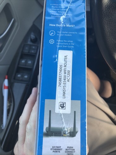 1X Linksys E5400 WiFi Router Dual-Band AC1200 WiFi 5 - NEW - Picture 4 of 5