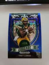 2021 PANINI PRIZM DRAFT GREEN CIRCLES TREY LANCE RC #164