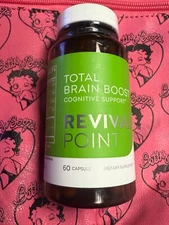 Total Brain Boost Cognitive Supplement CurcuRouge & Resrvatrol Revival Point