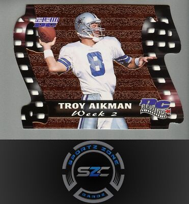 Troy Aikman - 1997 Pro Line DC III Rewind Card#69 | eBay