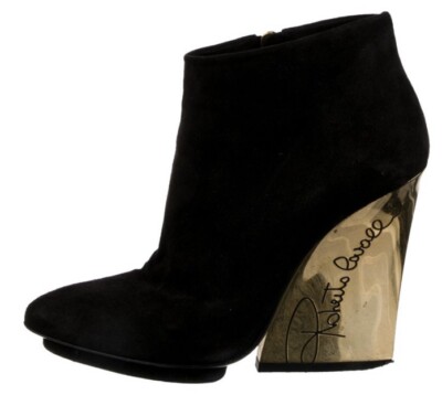 roberto cavalli Suede boots women 6