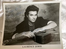 Paul McCartney and wings guitarist Laurence Juber Signed 8 x 10 photo Autograph