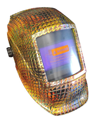 Hydro Dipped Welding Helmet AUTO DARK WHAD30 Series Copper Cushion 