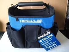 10 Inch Tote Tool Bag With 22 Pockets Tear Water Resistant Storage Organizer New