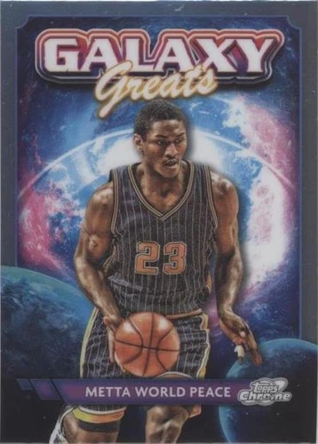 2023-24 Topps Cosmic Chrome - Metta World Peace #GG-14