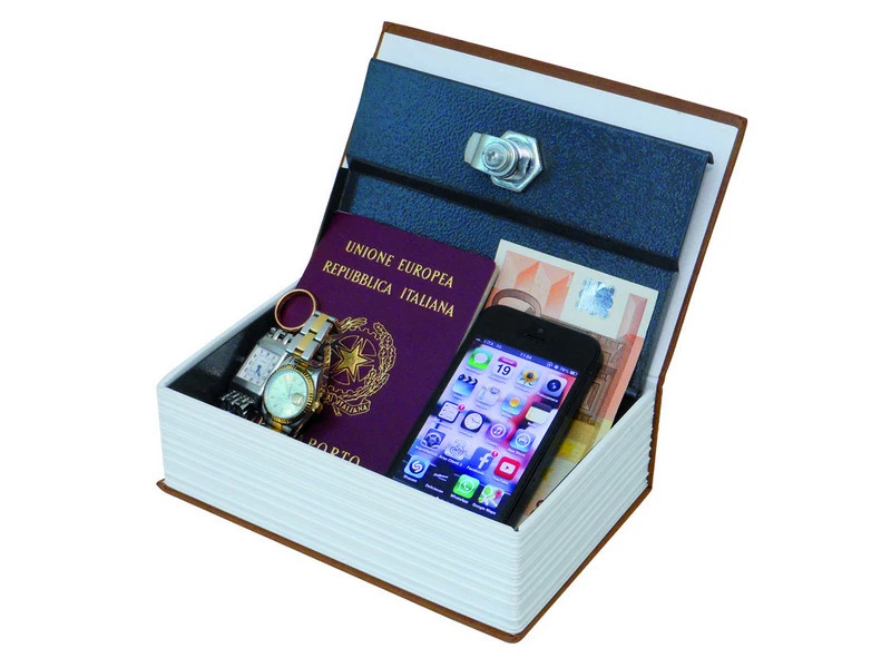 UTILIA LIBRO CASSETTA SICUREZZA CASSAFORTE GIOIELLI PORTA VALORE FINTO LIBRO DIZIONARIO
