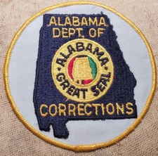 AL Vintage Alabama State Corrections Patch
