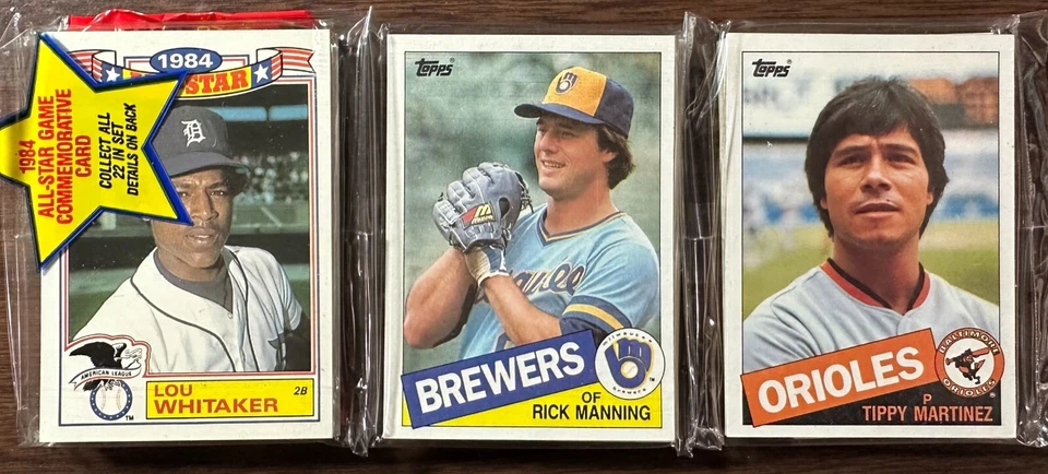 Topps Rack Pack 1985 Ozzie Smith, Bruce Hurst, Tony Armas, Gene Richards Mostrando Foto 4 de 4