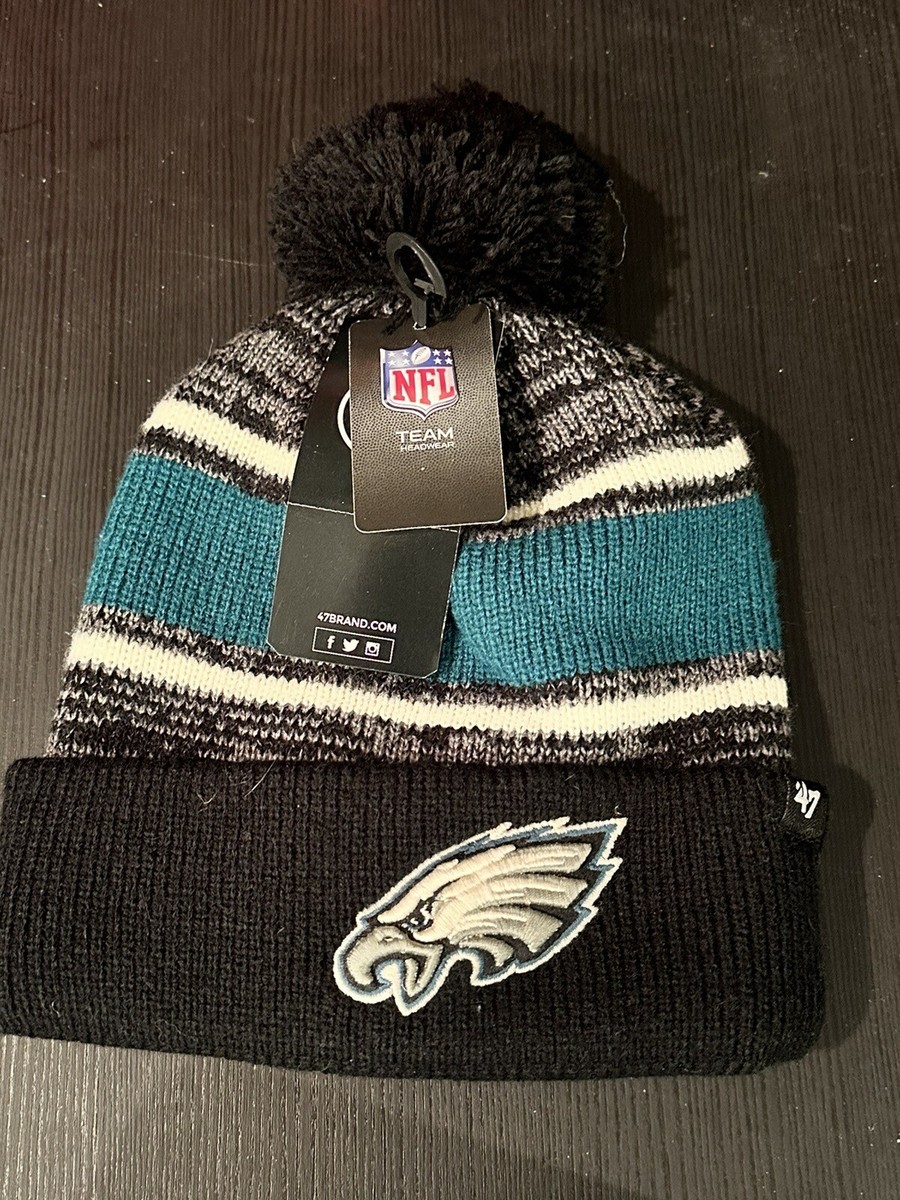 EAGLES - Handknit Philadelphia Eagles hats - many varieties to choose from! midnight-green-philadelphia-  main image 4