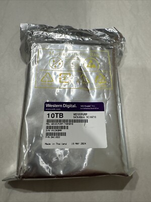 Western Digital WD Purple Pro Surveillance HDD 10TB WD101PURZ