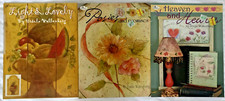 Lot of 3 Decorative Tole Painting Books Magazines by Ursula Wollenberg