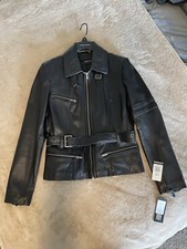 Ladies Wilson Leather Jacket New Large