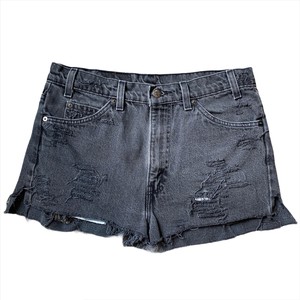 High Waisted Mom Shorts Distressed USA 
