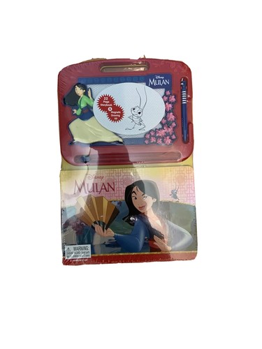 Disney Mulan 22 Page Storybook & Magnetic Drawing Kit 3 Years And Up New - 第 6/12 張圖片