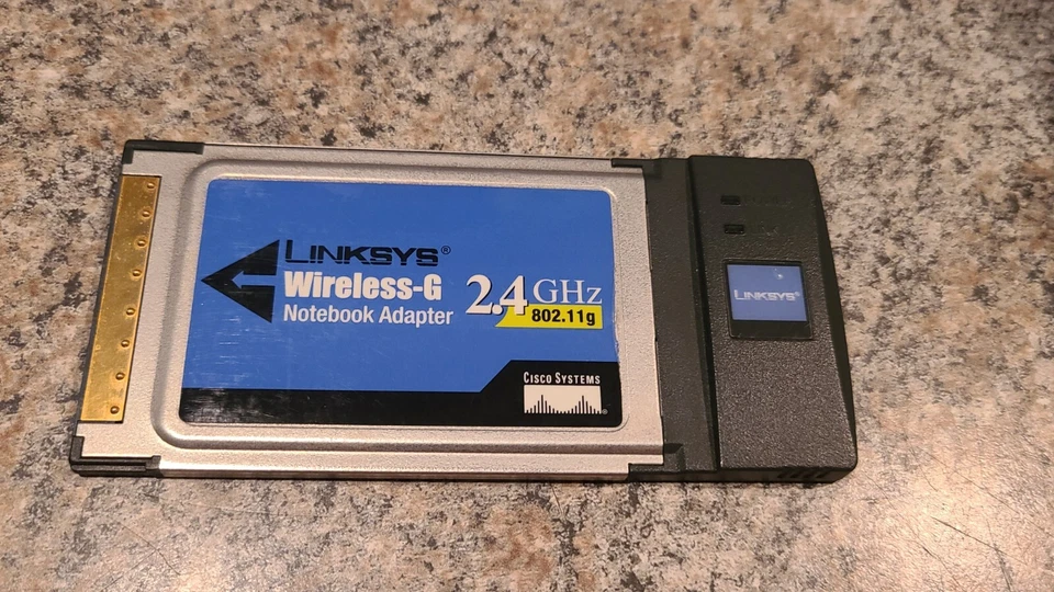 LINKSYS CISCO WIRELESS-G NOTEBOOK ADAPTER 2.4 GHZ 802.11G Set Up Wizard Disc (Y9 - Image 3 of 4