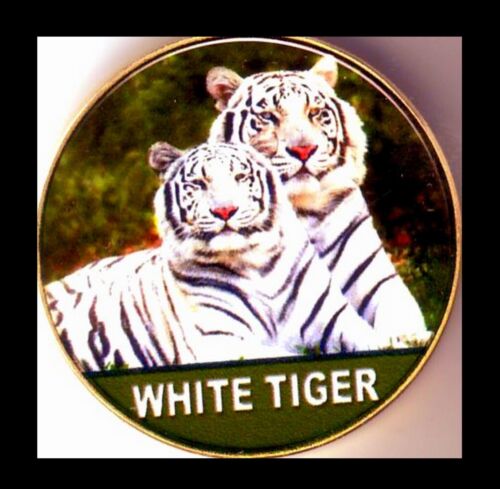 ● GROSSE MEDAILLE / MONNAIE PLAQUE OR : TIGRE ●  - Photo 1/1