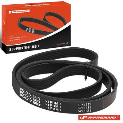 A-Premium 72.4 in Serpentine Belt for GMC Acadia 2017-2023 Buick LaCrosse 17-19