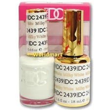 DND DC Gel Nail Polish 18ml-0.6fl.oz Gel Color Duo DC2439- Milky White