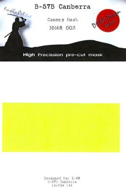 Dead Design 1/48 MARTIN B-57B CANBERRA PAINT MASK Airfix Kit