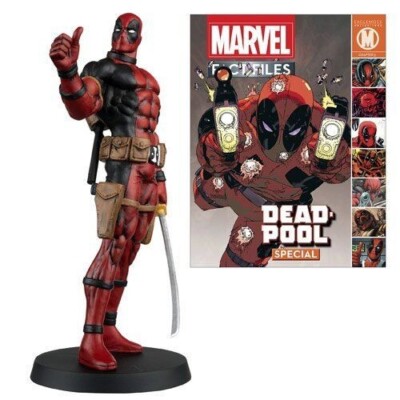 EAGLEMOSS MARVEL FACT FILES DEADPOOL SONDERFIGUR MIT MAGAZIN NEU & VERSIEGELT