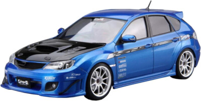 Aoshima Japan No.35 Subaru INGS GRB Impreza WRX STI 07' 1/24 model